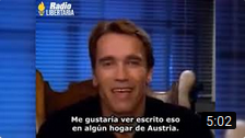 arnold schwarzenegger sobre milton friedman