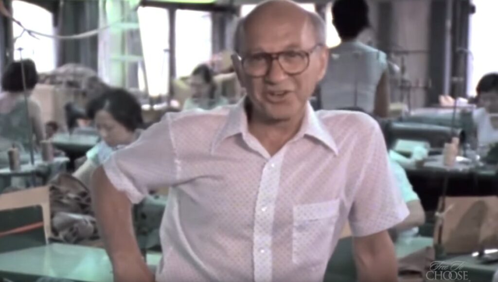 Milton Friedman Libre para elegir El poder del Mercado